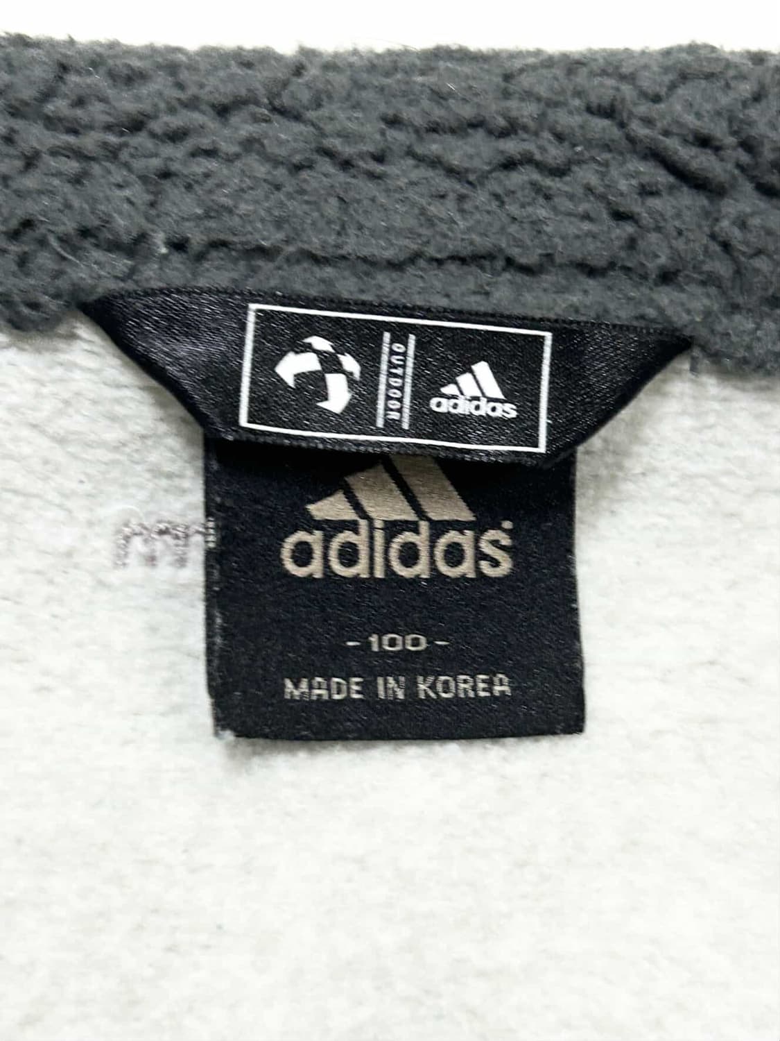 아디다스 자수로고 플리스 집업 상품이미지7