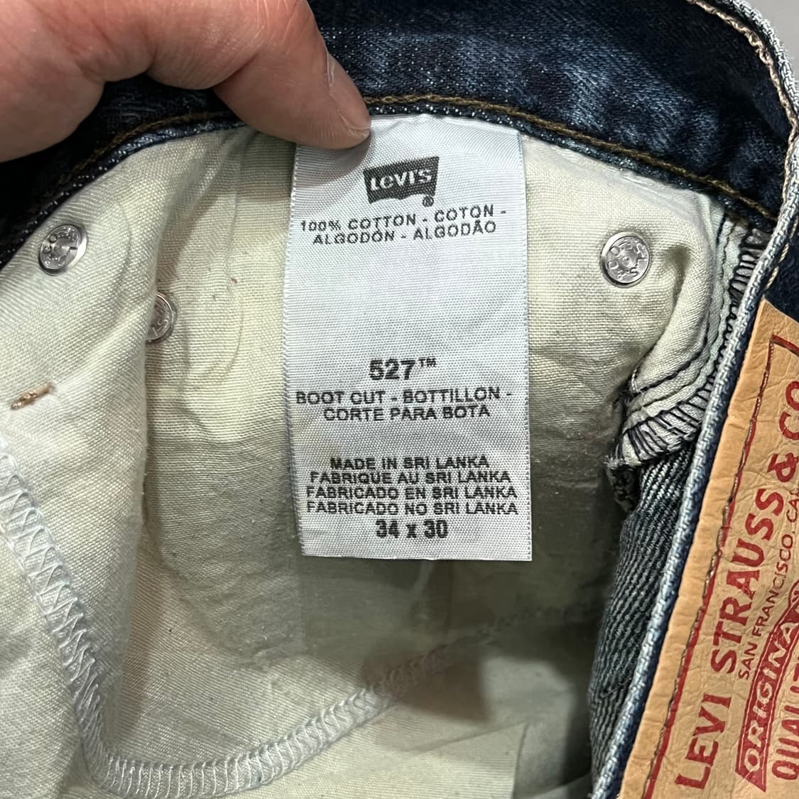  리바이스 527 데님 팬츠 y15072 상품이미지7