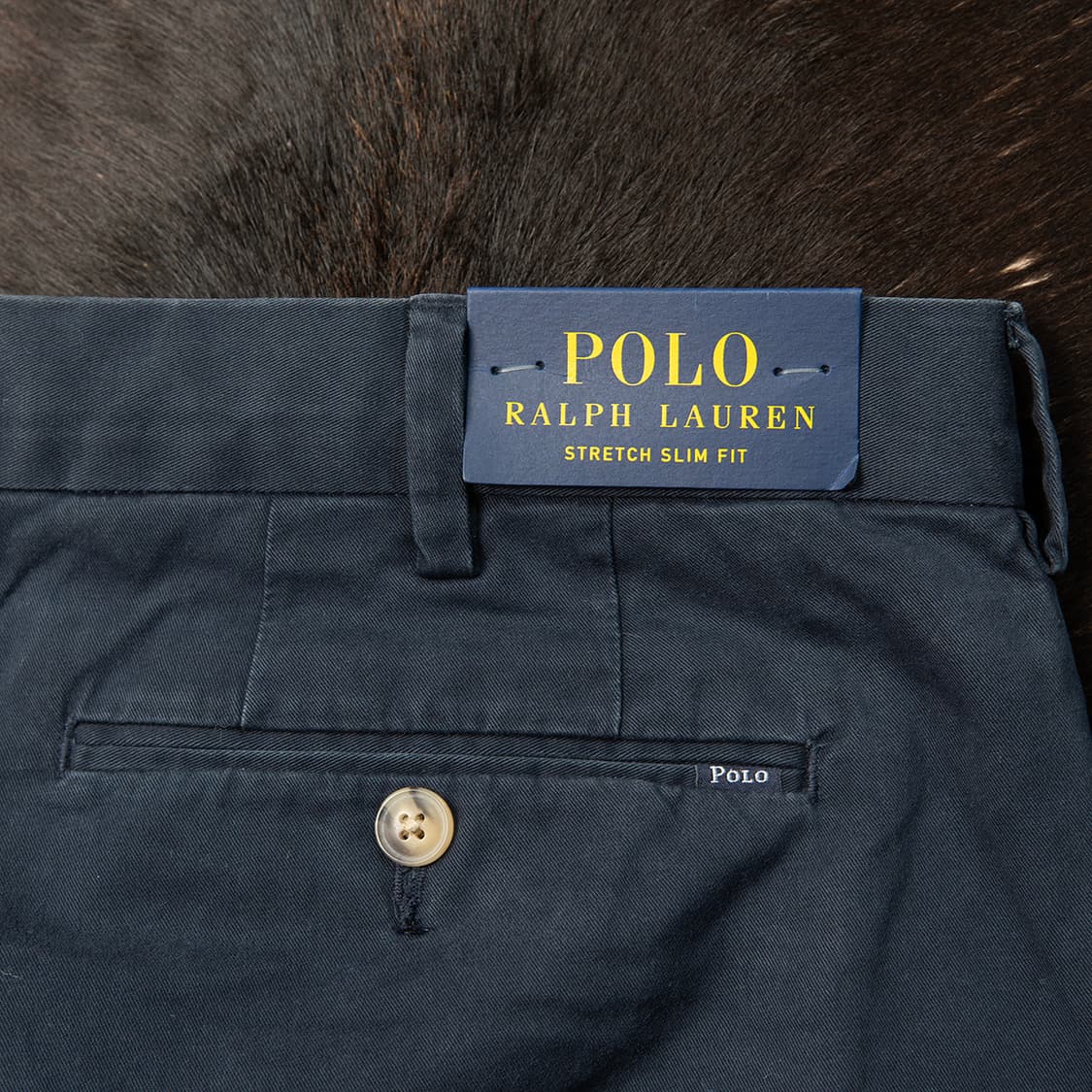 [38] 폴로 랄프로렌 슬림핏 스트레치 치노팬츠 네이비 미사용 신품  상품이미지6