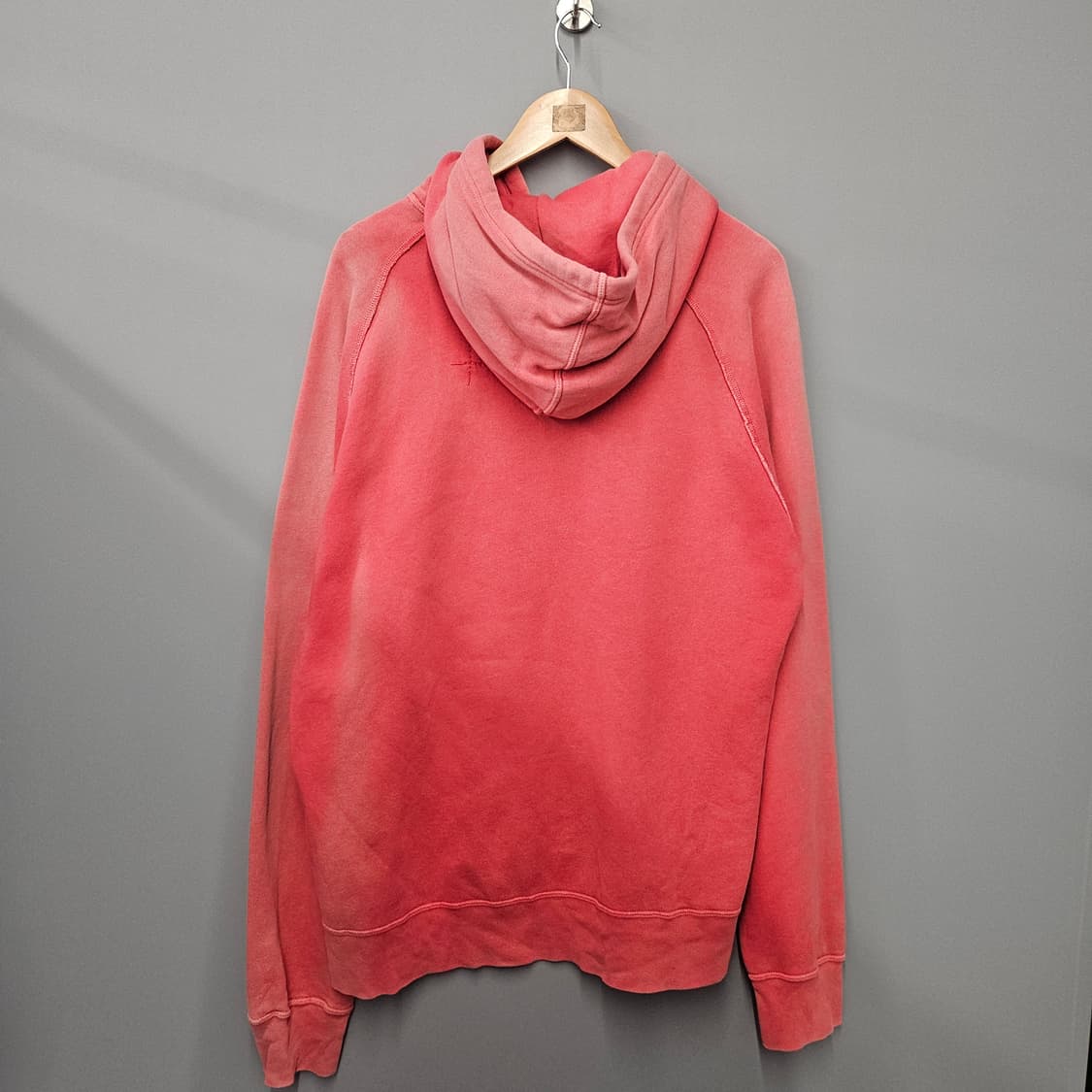 폴로진스 워싱 후드티 레드 상품이미지2