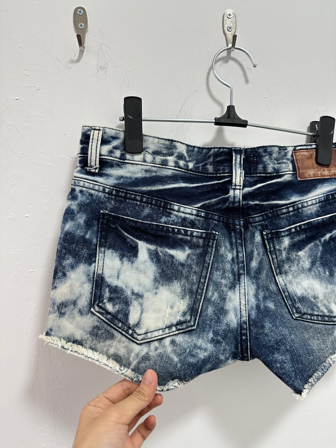 Vintage washing denim shorts 상품이미지6