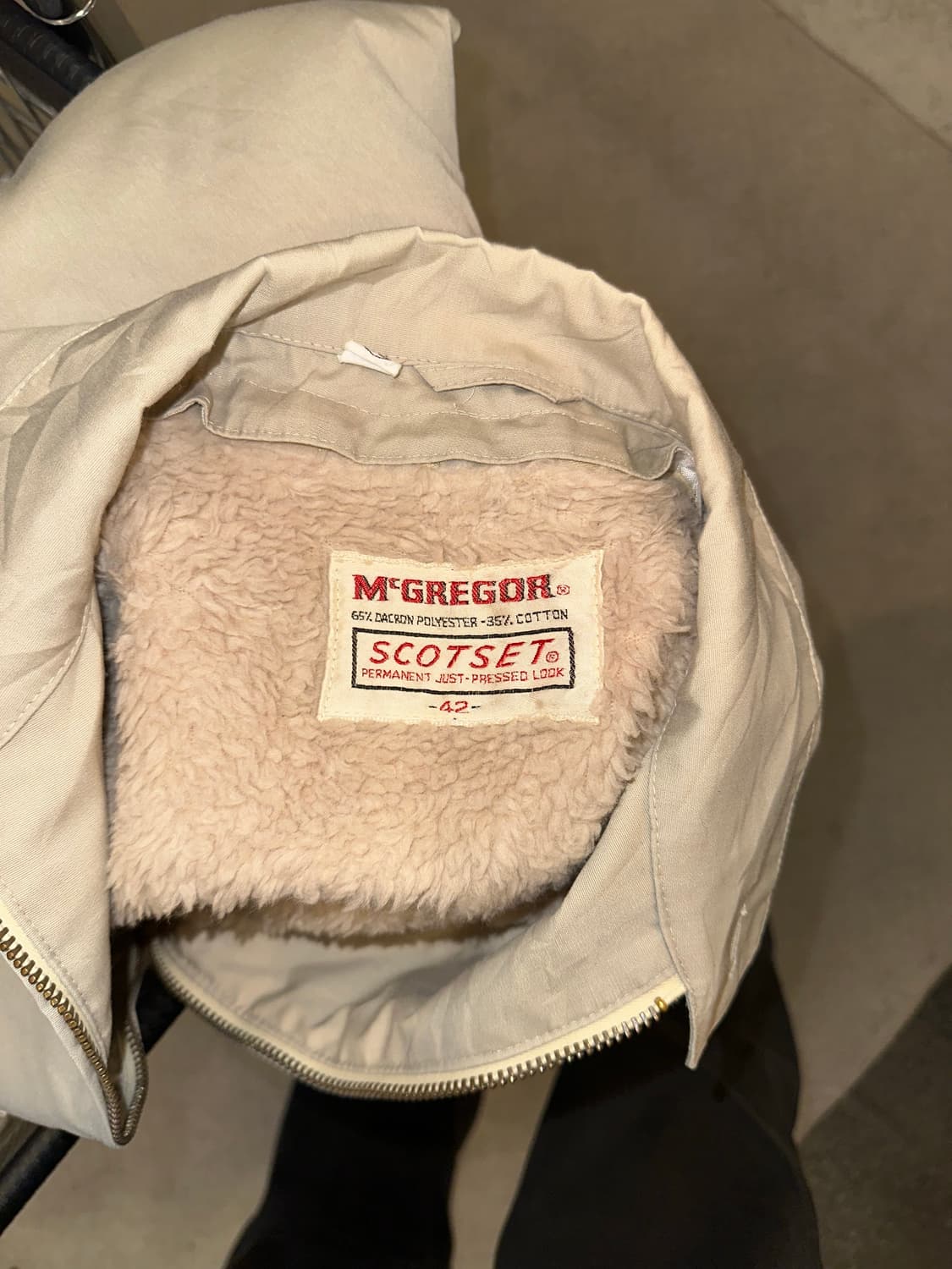 70‘s Mcgregor scotest lining fur jacket  상품이미지10