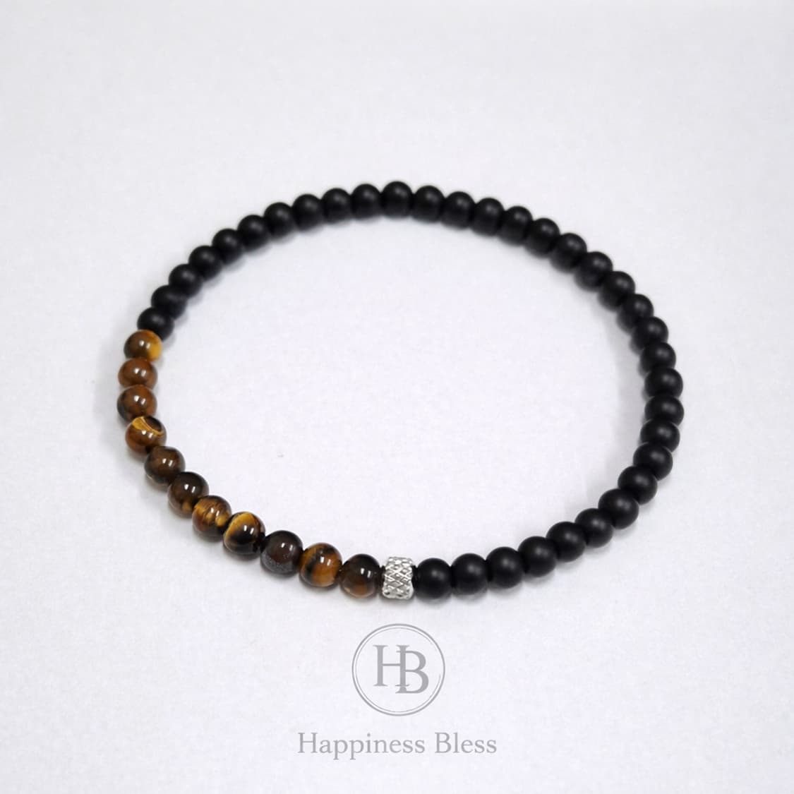 4mm 오닉스 & 호안석 팔찌 | 3 Designs 상품이미지2