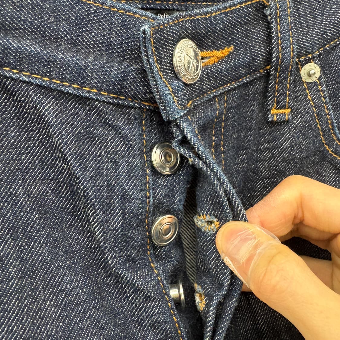 A.P.C. 생지 데님 청바지  허리32in 상품이미지4