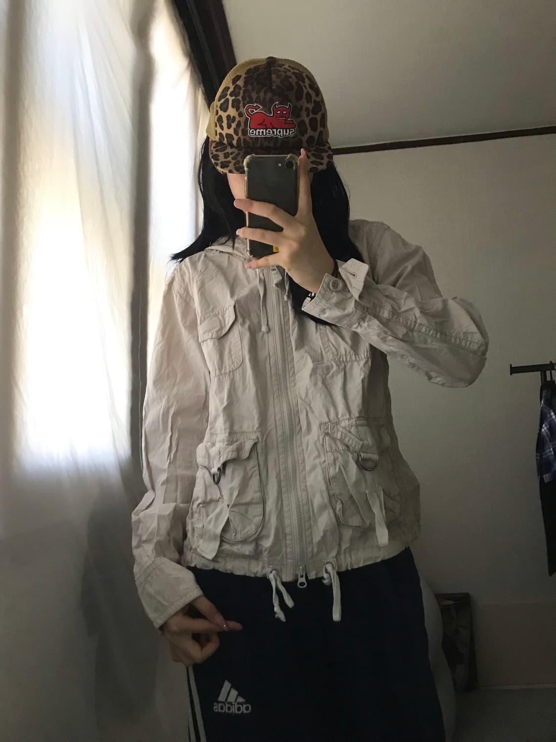 갭 아이보리 포켓 집업 상품이미지3