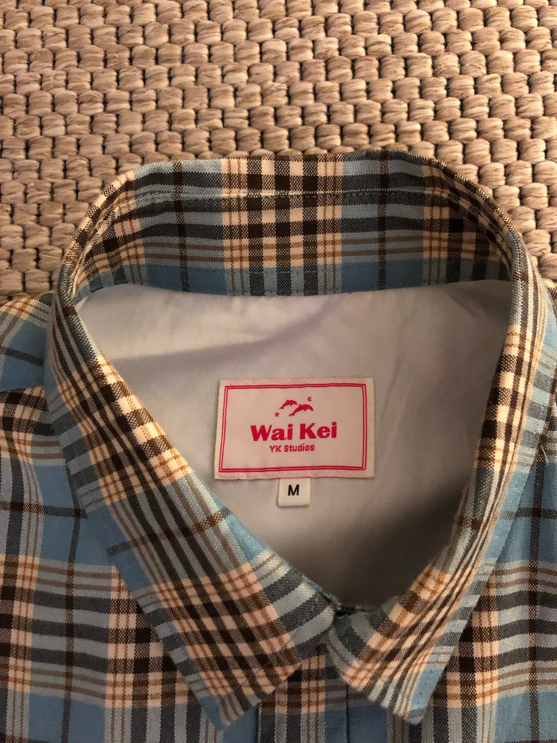 waikei 돌핀 체크 셔츠 상품이미지2