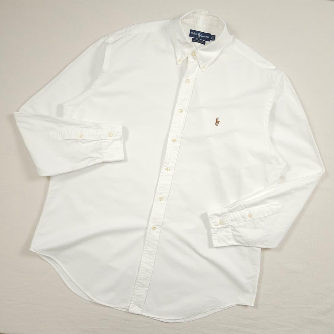 2XL(110) 폴로랄프로렌 옥스포드 화이트셔츠 멀티포니 상품이미지2
