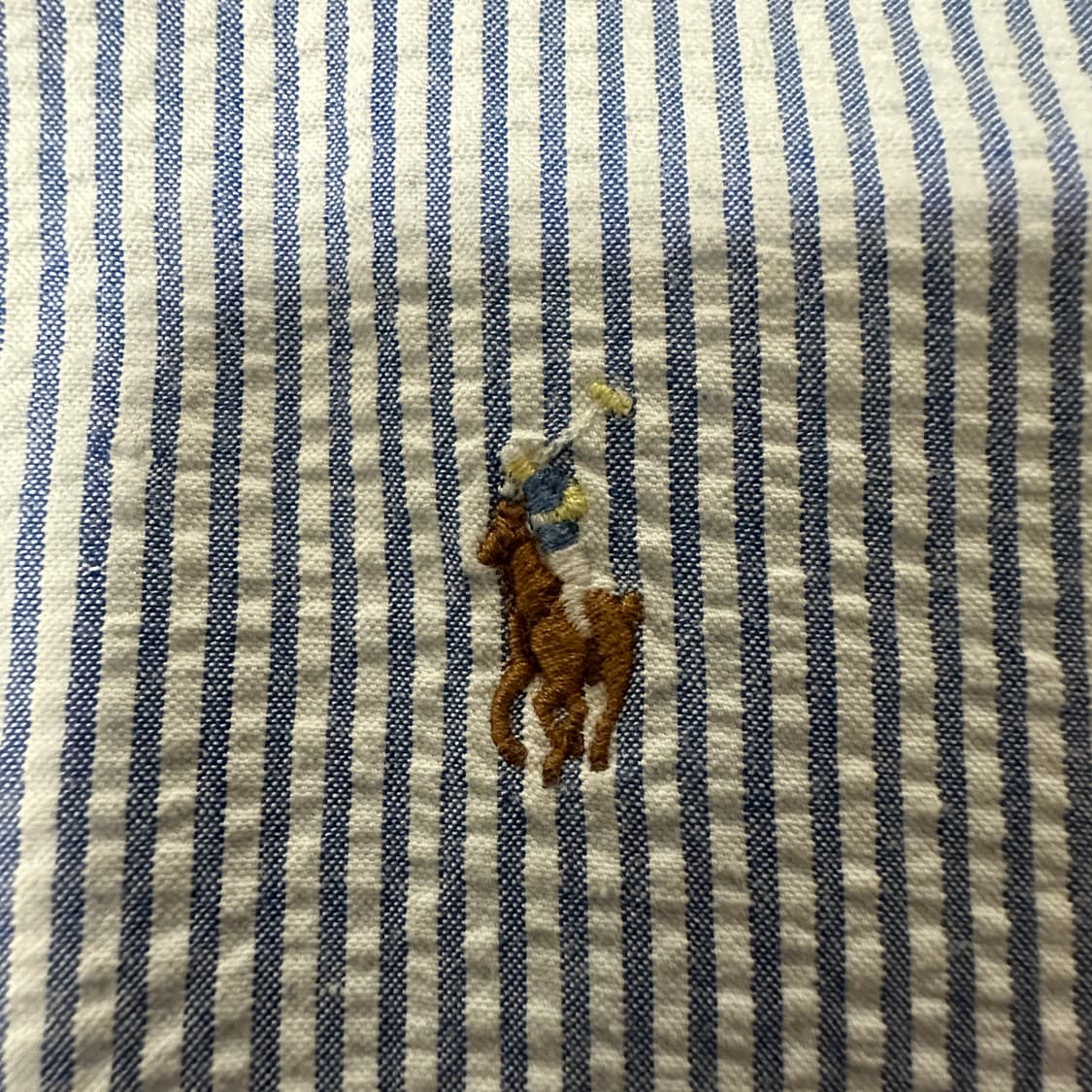 POLO RALPH LAUREN seersucker shirt 상품이미지3