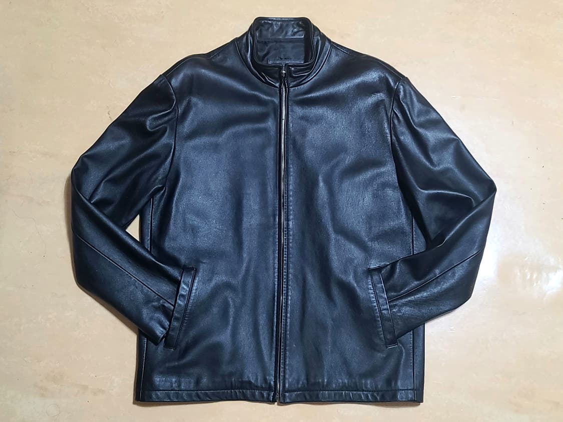 BANANA REPUBLIC 프리미엄 천연 양가죽 싱글 라이더 자켓 상품이미지6