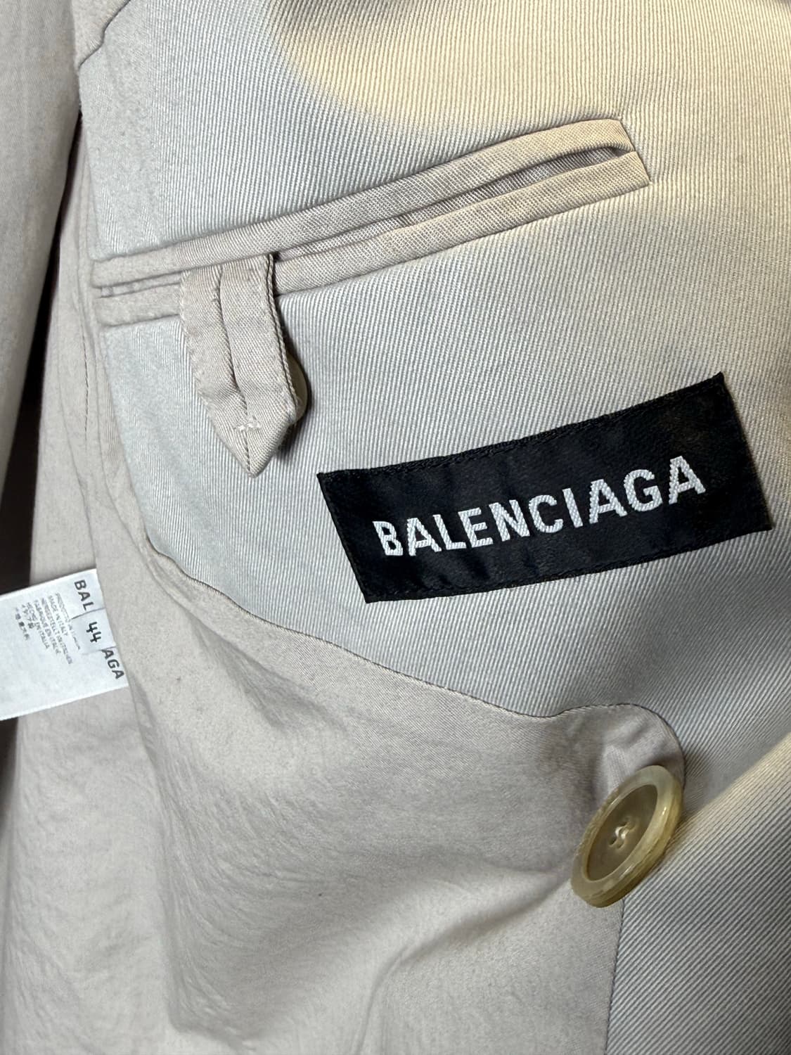 발렌시아가 오버사이즈 트렌치코트 상품이미지4