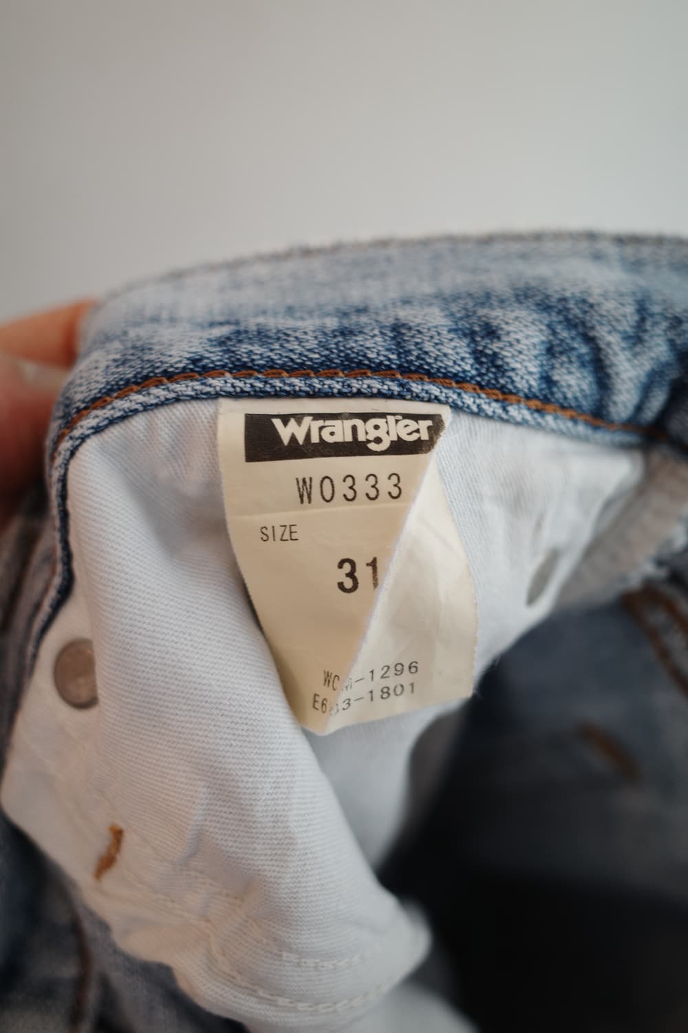 Wrangler 랭글러 빈티지 데님팬츠 (30인치) 상품이미지4