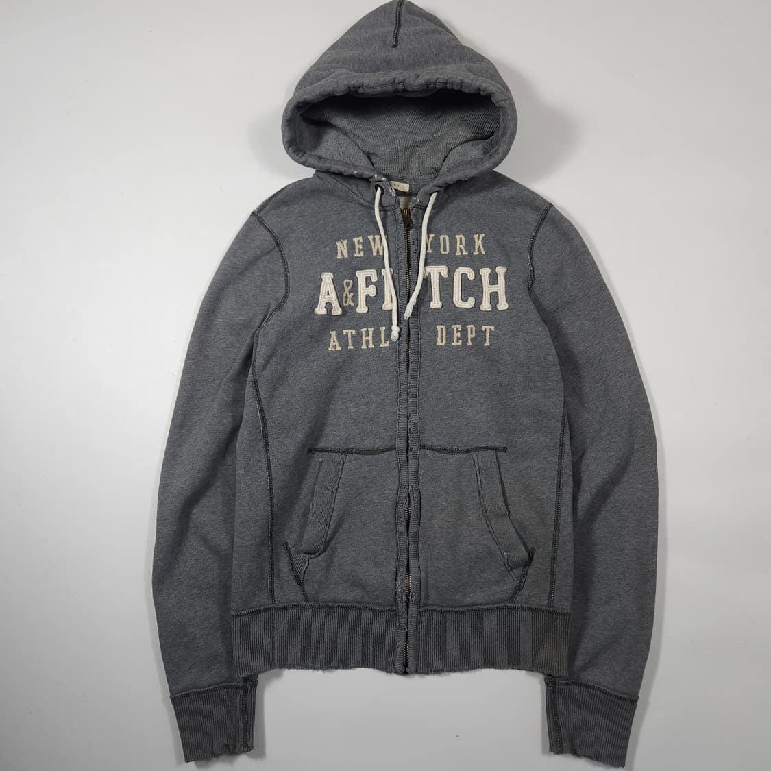 아베크롬비 그레이 후드집업  상품이미지1