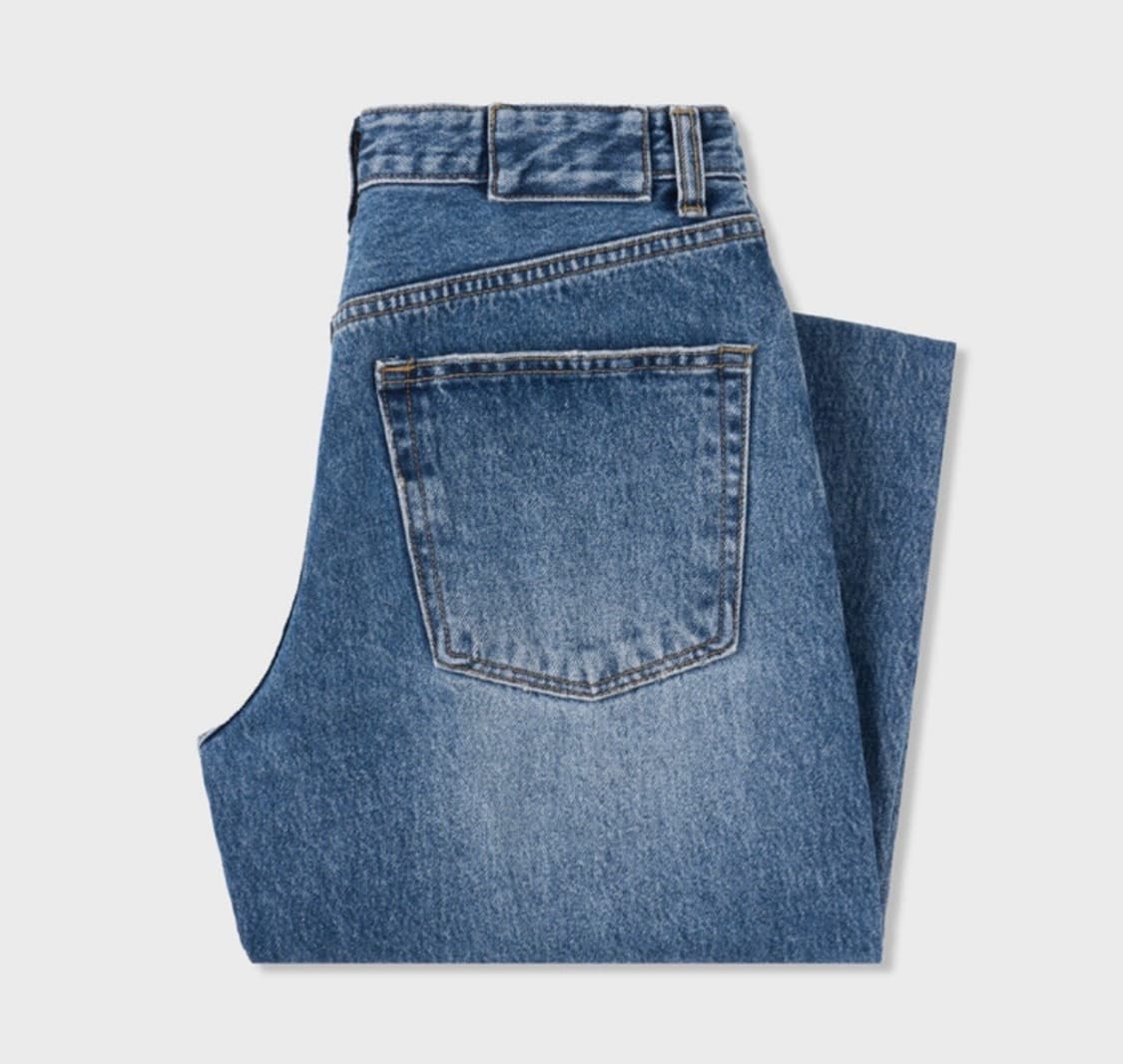 Mer Blue foncé (crease edited) 데님 상품이미지2