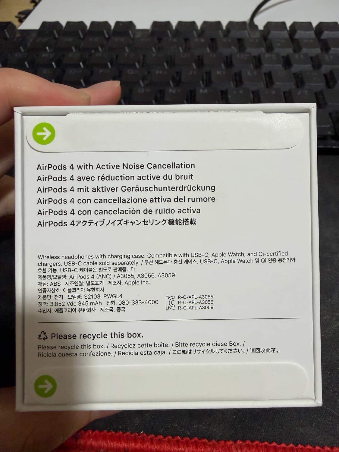 (미개봉 새상품) 에어팟 4세대 노캔 O 상품이미지2