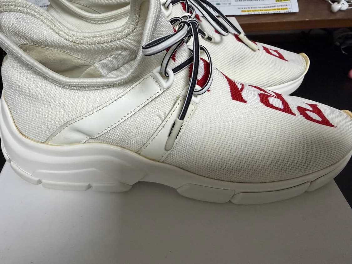 프라다 니트 스니커즈 상품이미지5