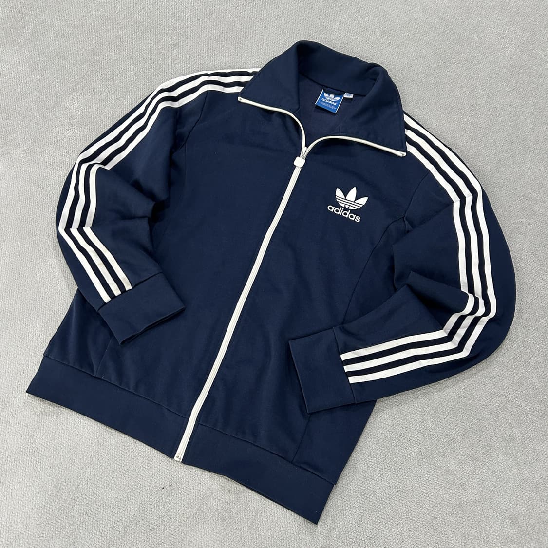 아디다스 네이비 삼선 트랙탑 2XL 상품이미지1
