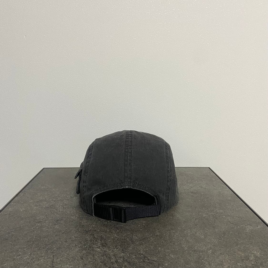 (OS) 슈프림 박스로고 캠프캡 모자 밀리터리 카고 워시드 블랙 상품이미지4