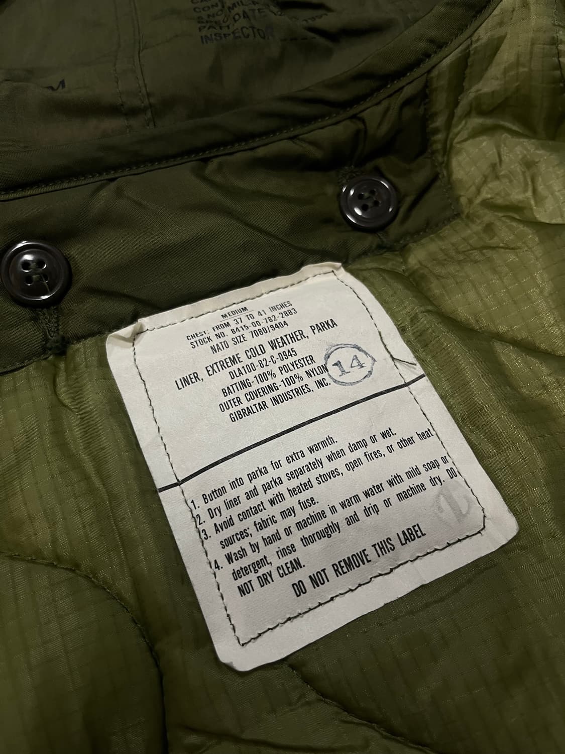 피쉬테일 m-51 야상 105 상품이미지2