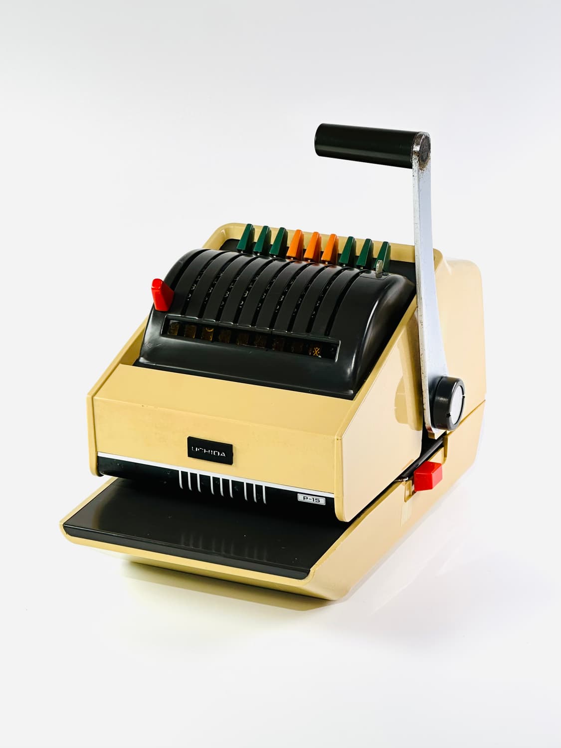 일본 빈티지 UCHIDA P-15 Check Writer 수표 작성기 상품이미지7