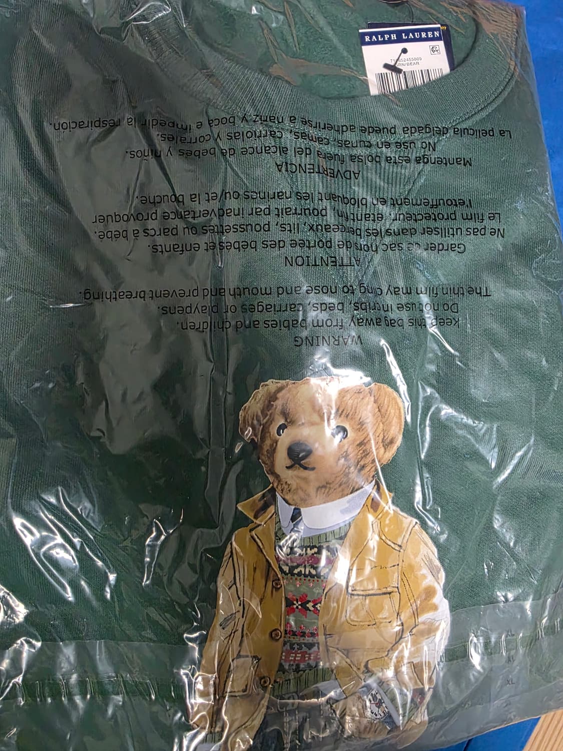 폴로 베어 스웻셔츠 xl 상품이미지1