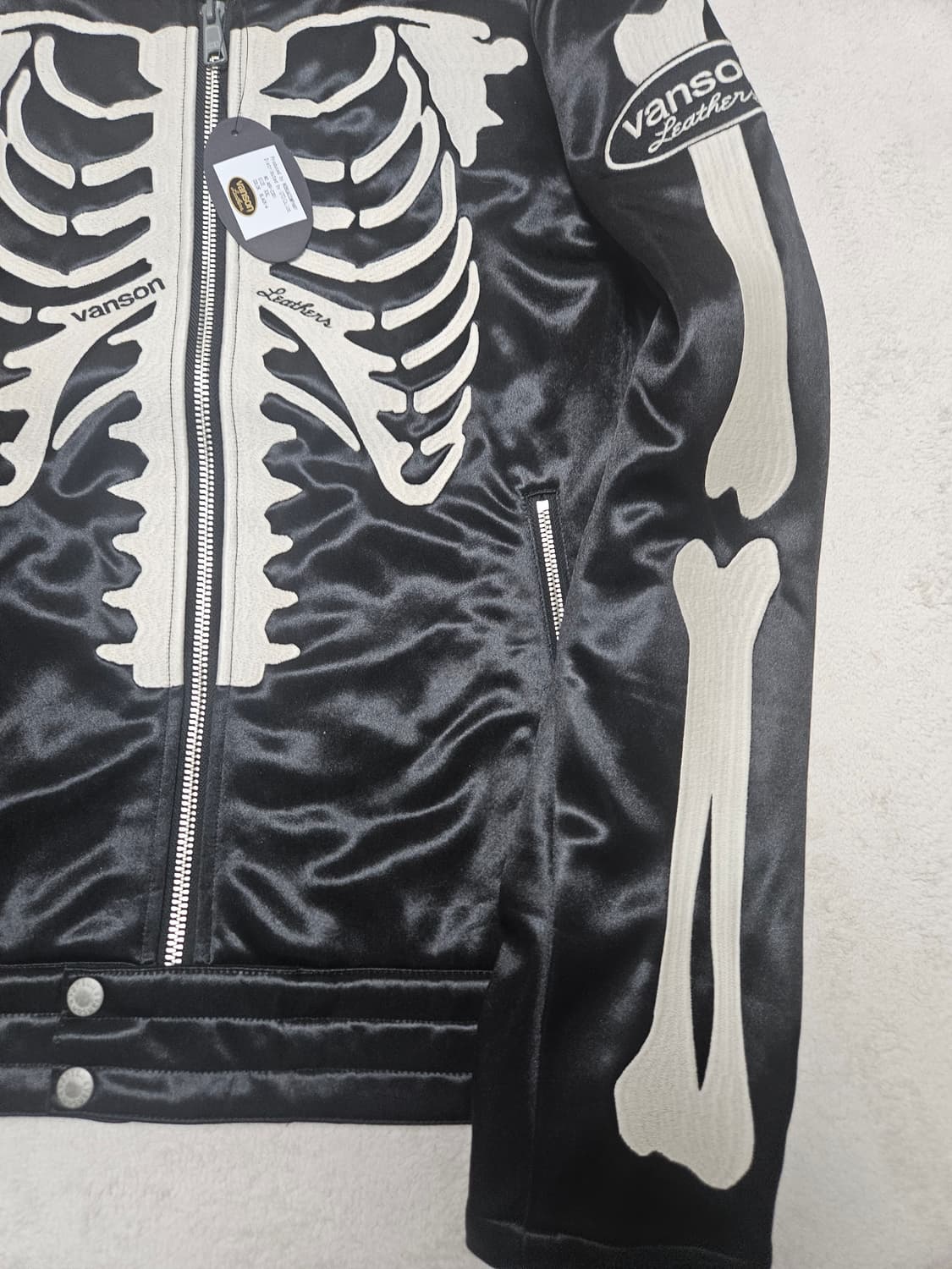 [XXL] 밴슨 레더 본 자켓 상품이미지2