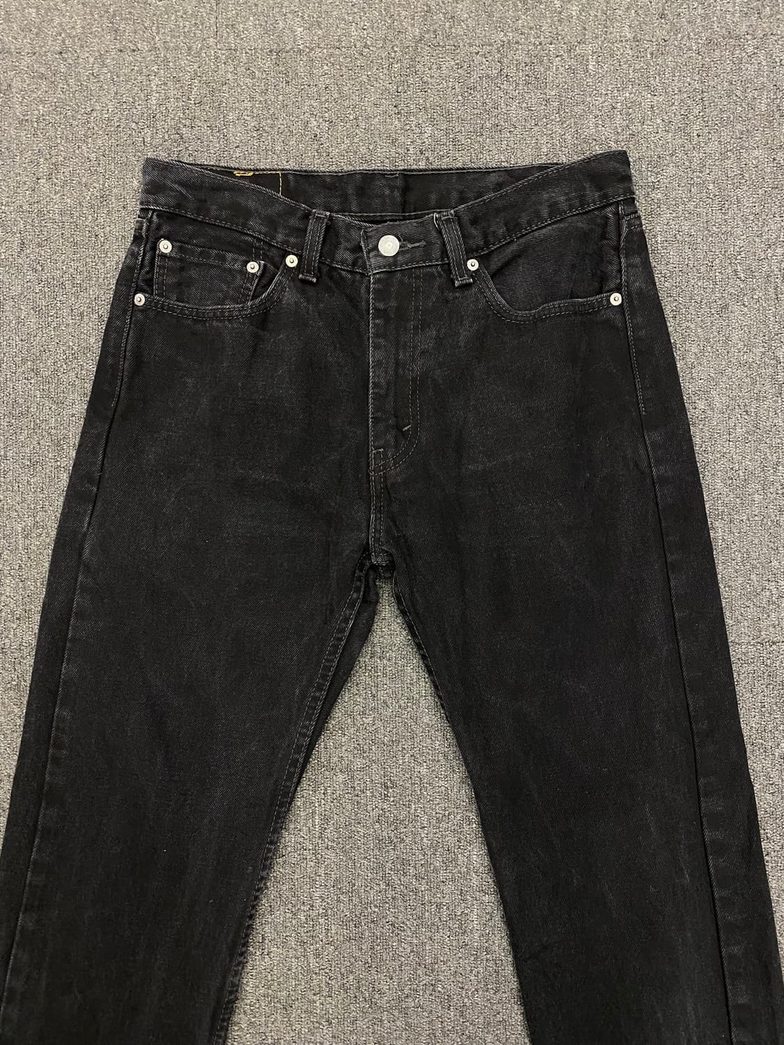 Levis 리바이스 505 흑청 데님팬츠 상품이미지4