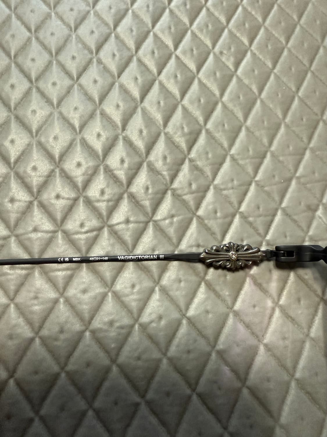 (OS) (가격제안 가능) 크롬하츠 바지딕토리안 매트 블랙 상품이미지6