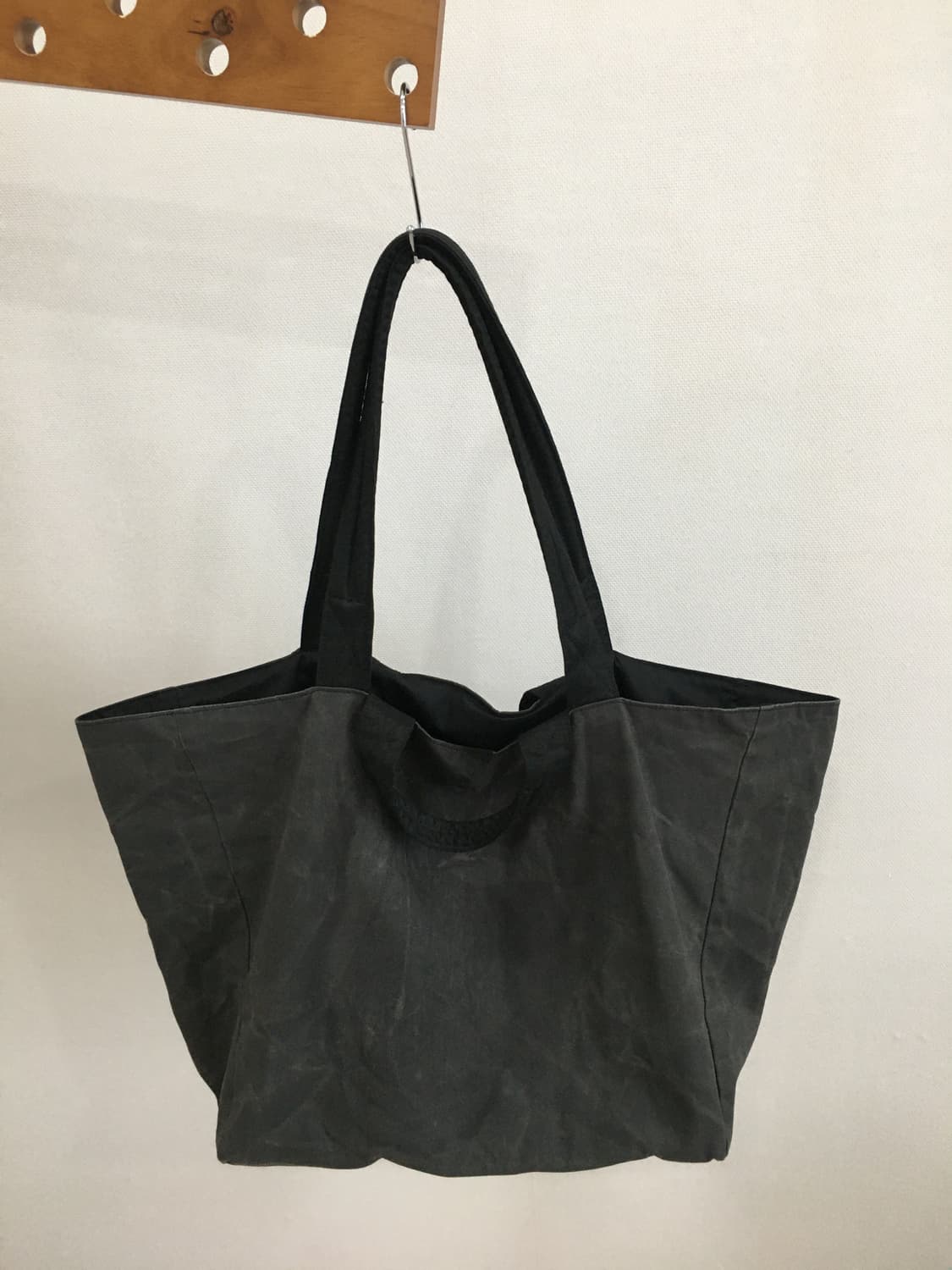 폼리쉬 SHOPPER BAG/WASHED BLACK[002] 상품이미지4