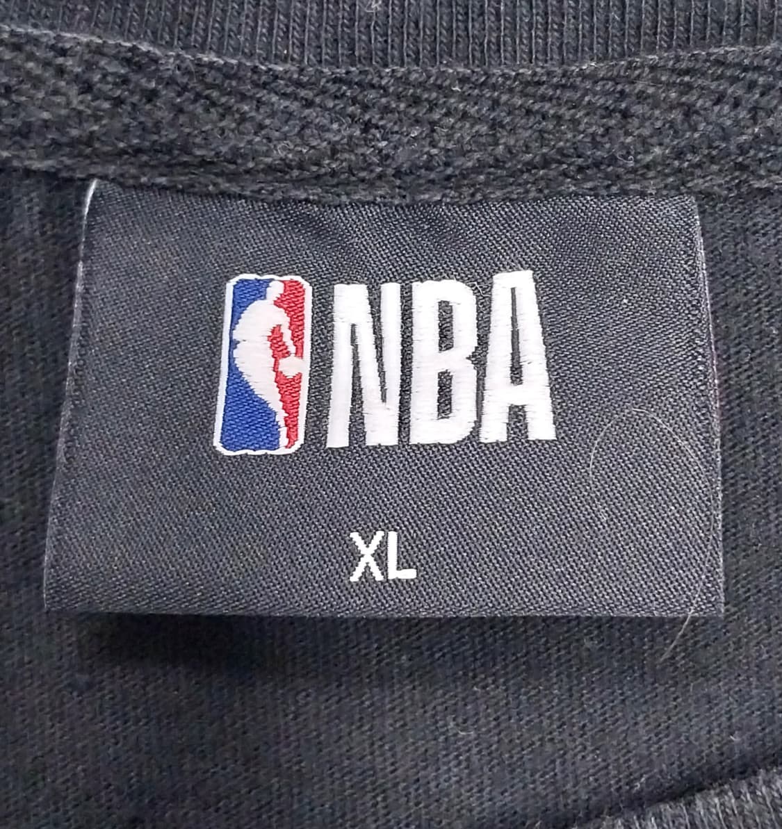 NBA 로고 반팔 티셔츠 블랙 XL 상품이미지3