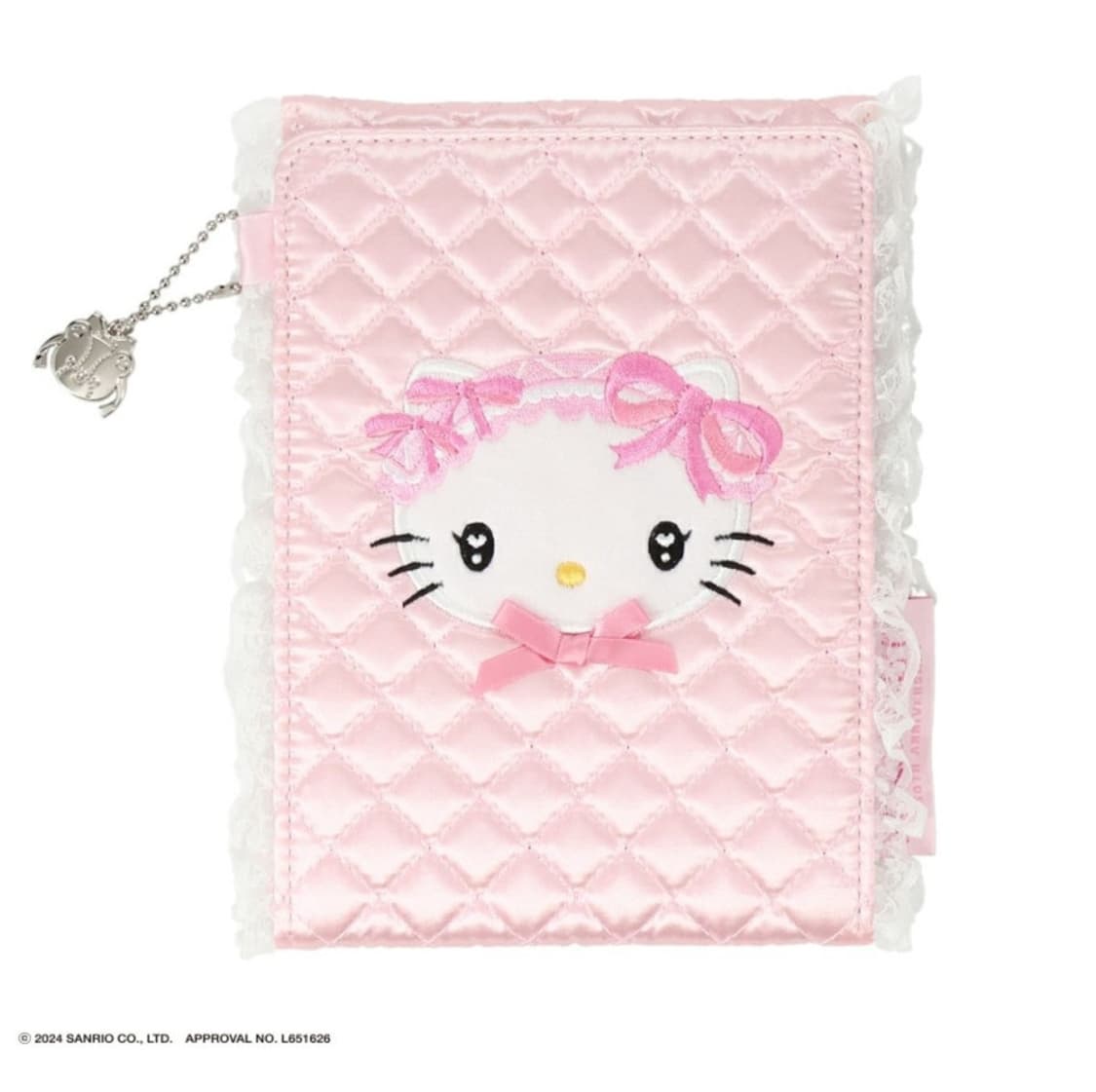 헬로키티 핑크 퀼트 시리즈 탁상 거울 미러 손거울 상품이미지3