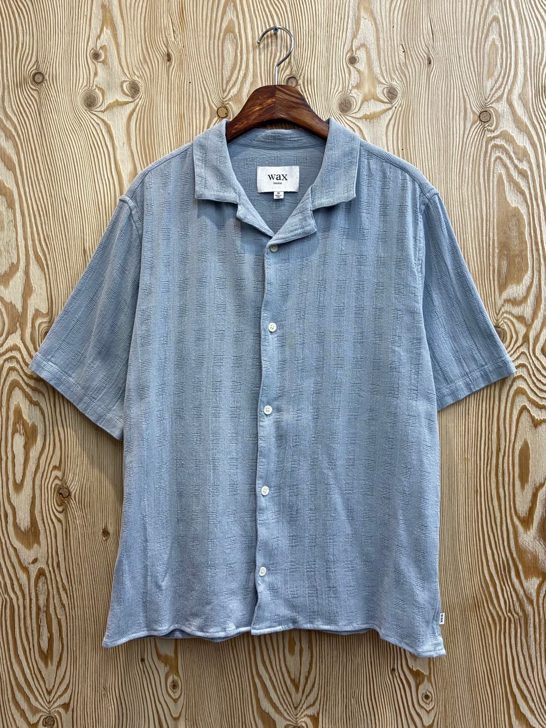 왁스 런던 시어서커 반팔 셔츠 상품이미지1