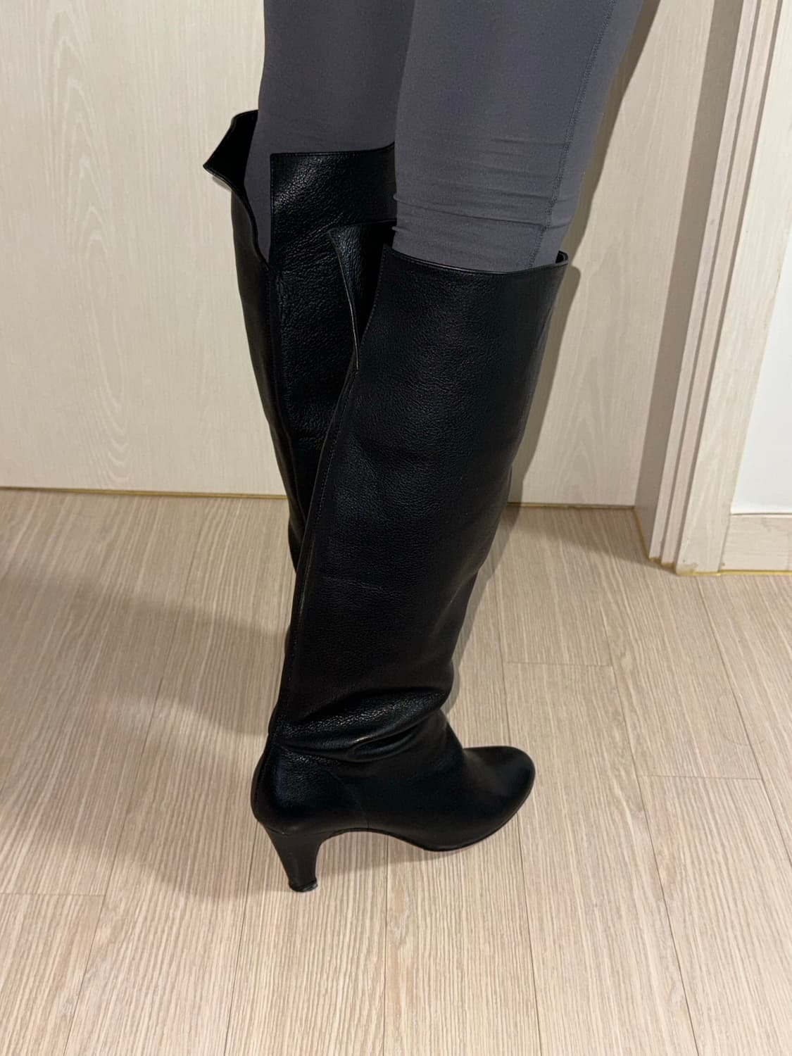 SONZIO 송지오 힐 부츠 235 7cm 상품이미지4