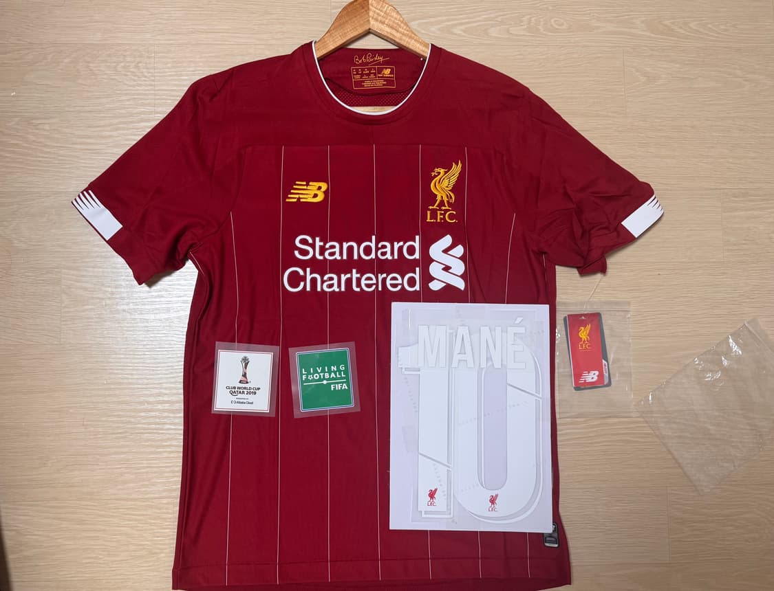 (정품)리버풀 19-20 클럽월드컵 마네 마킹 패치 세트 상품이미지1
