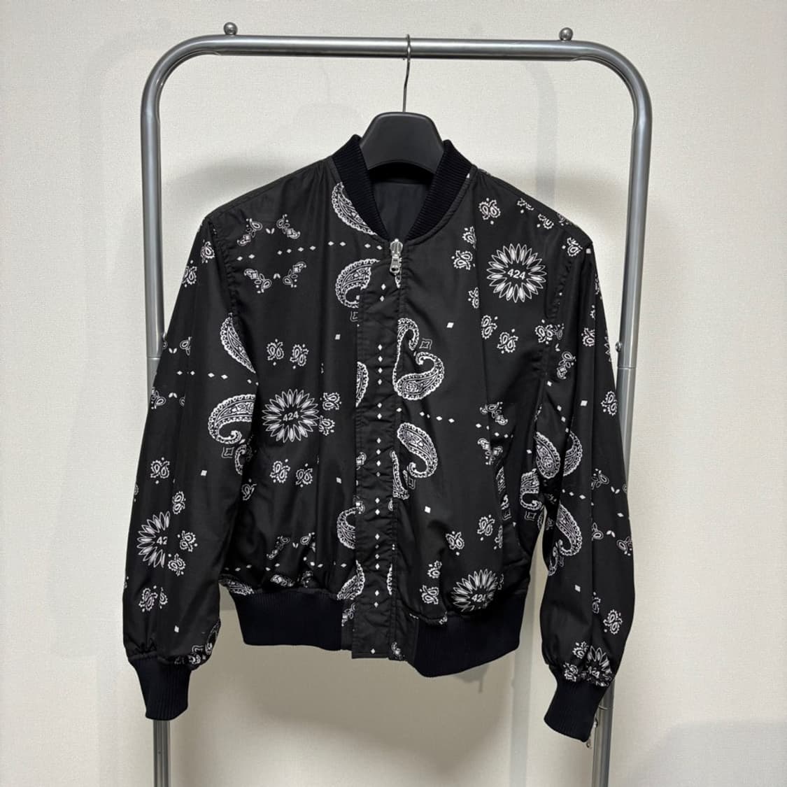 S) 424 포투포 리버서블 크롭 MA-1 자켓 상품이미지5