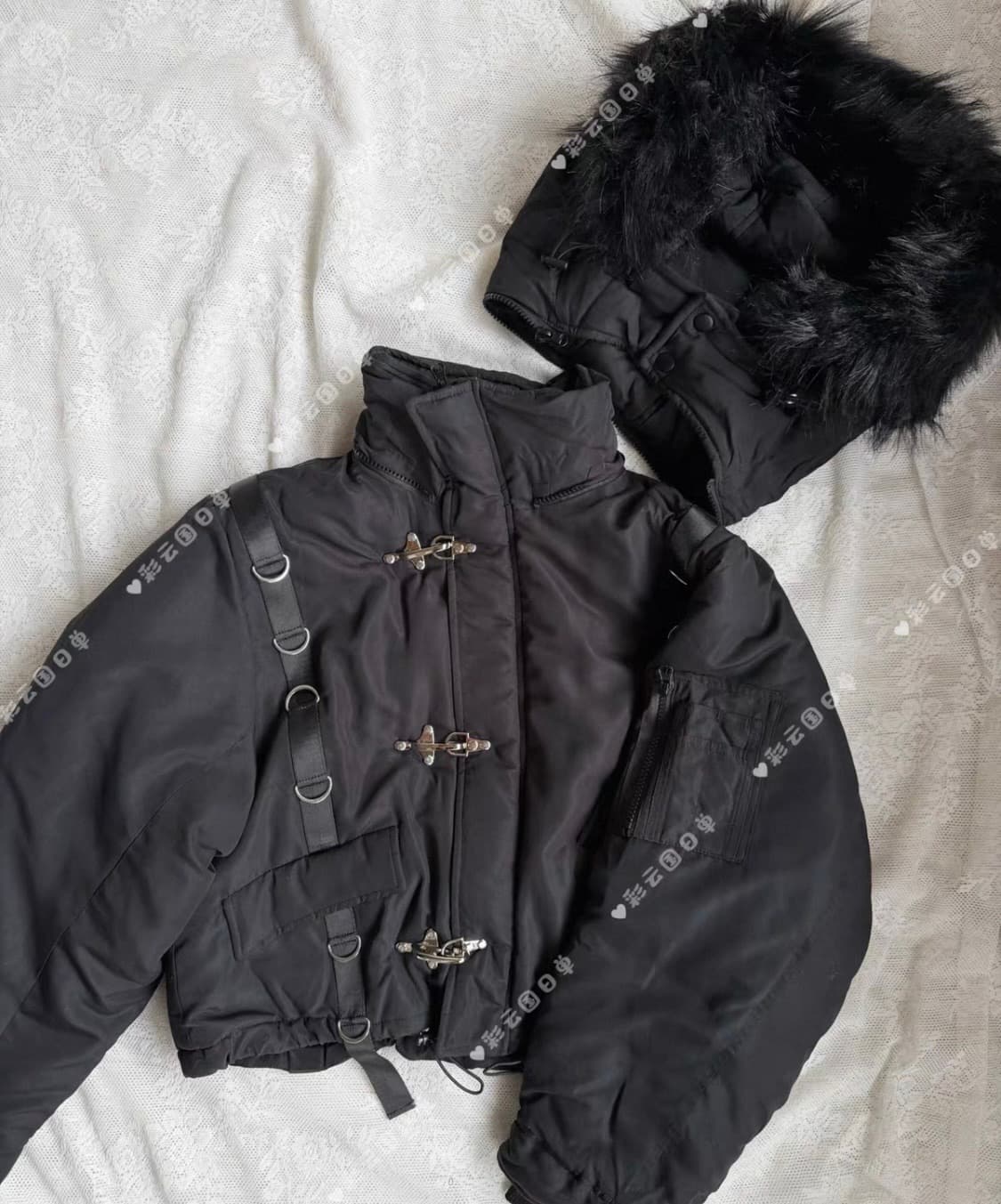 서브컬쳐 블랙퍼 n2b 버클 자켓 점퍼 상품이미지7