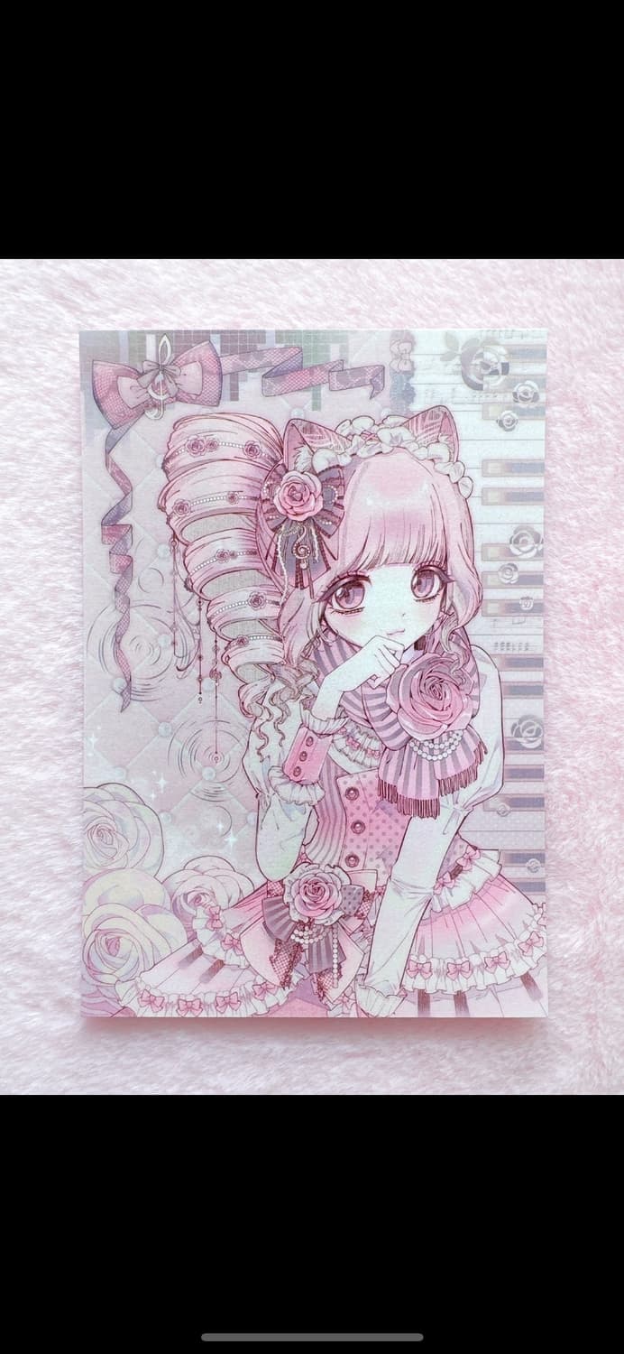 [rubyrinth] 멜로디 로즈 엽서 상품이미지2