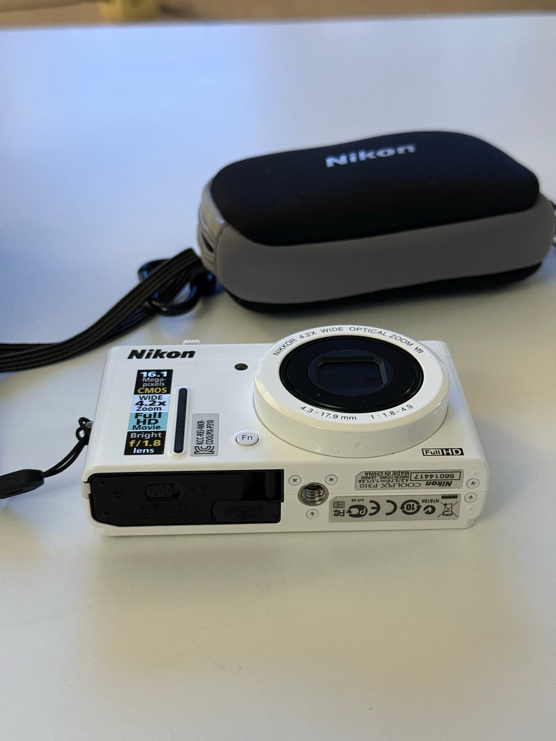 Nikon coolpix 니콘 쿨픽스 p310 화이트 상품이미지4