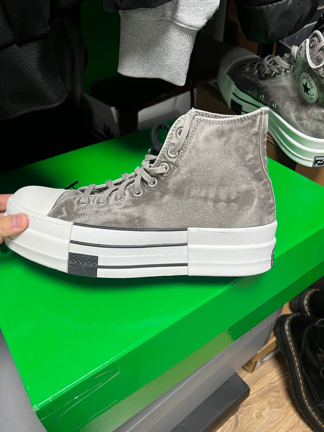 컨버스x 다크쉐도우 더블 다크스타 오버딩 척 70 300사이즈 상품이미지6