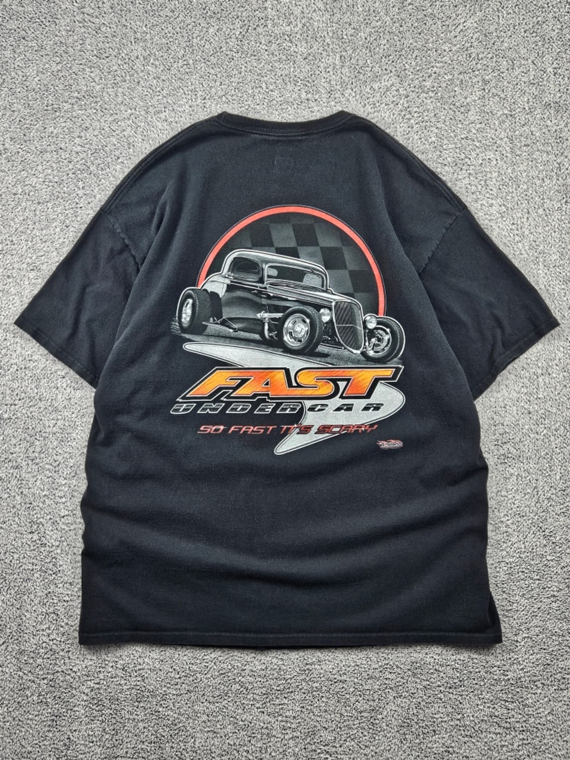 HANES 패스트 언더 카 프린팅 반팔 티셔츠 ( 2XL )/ 11698 상품이미지1