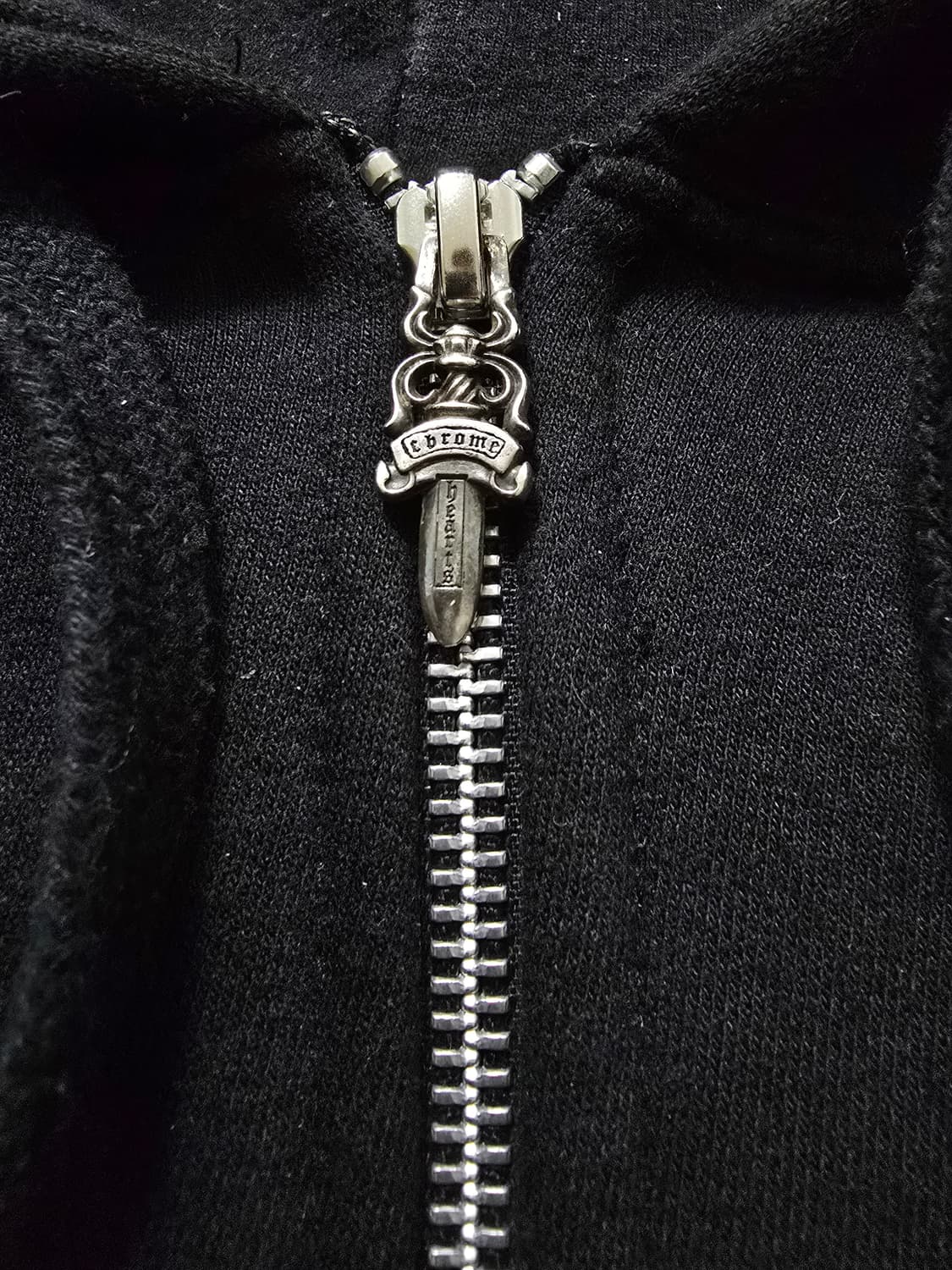 (정품) 크롬하츠 대거 헤비웨이트 후드집업 L (명품 남자 후드티) 상품이미지3