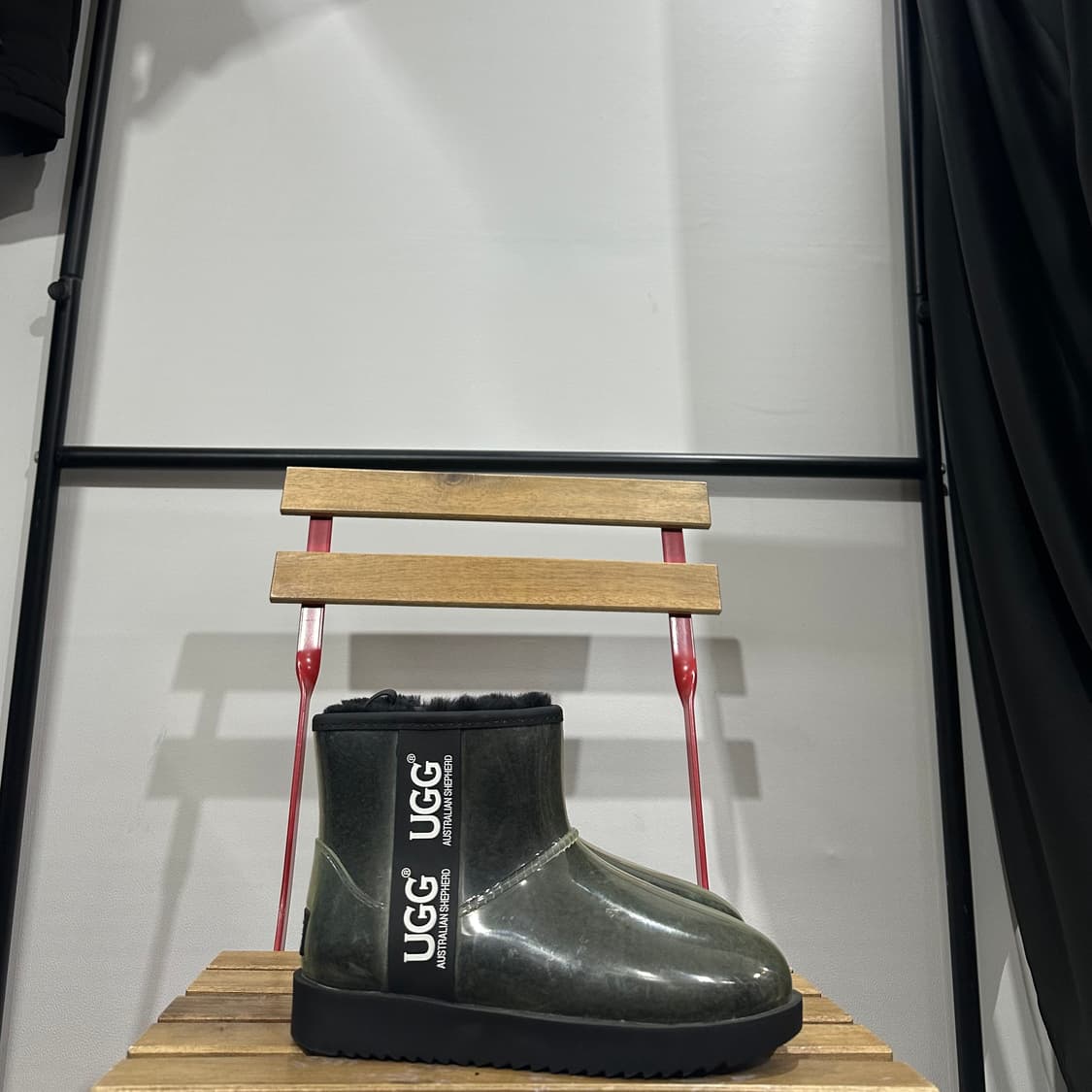 EU37) UGG 어그 부츠 여성 여자 클레어 블랙 상품이미지1