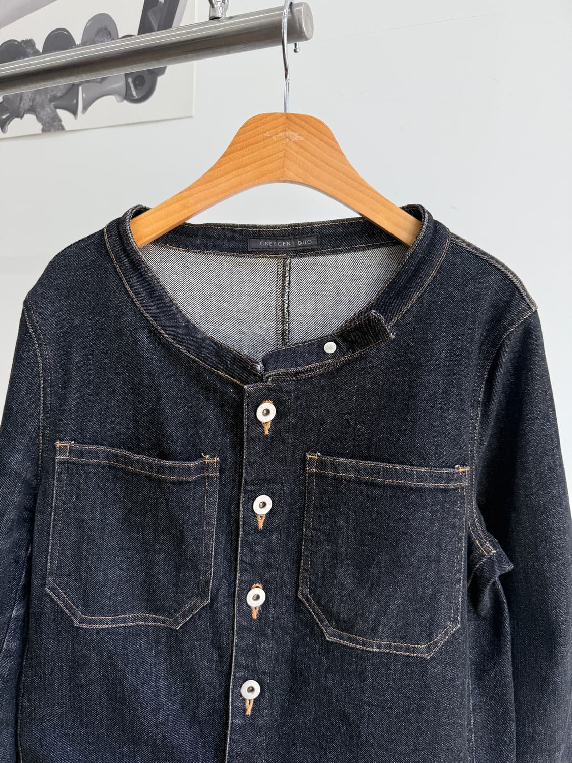 CRESCENT DUO (Made in Japan) 카라리스 데님자켓 상품이미지2