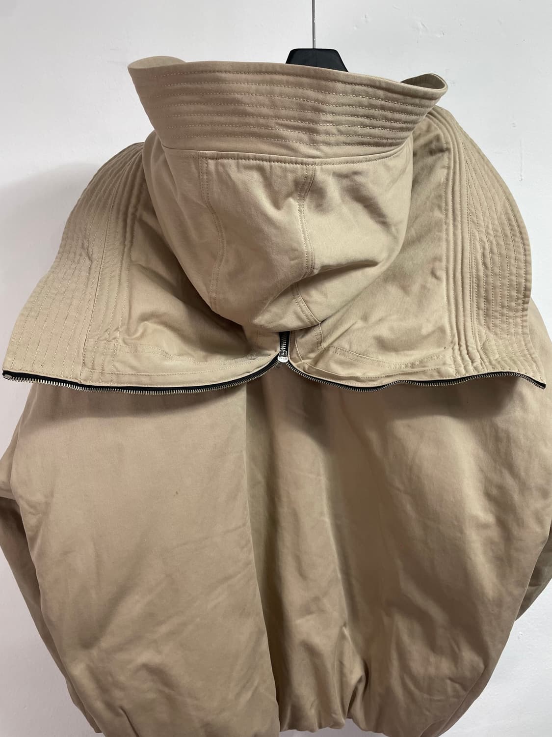 23fw we11done 웰던 아이보리 더플 코트자켓 (on.469) 상품이미지8