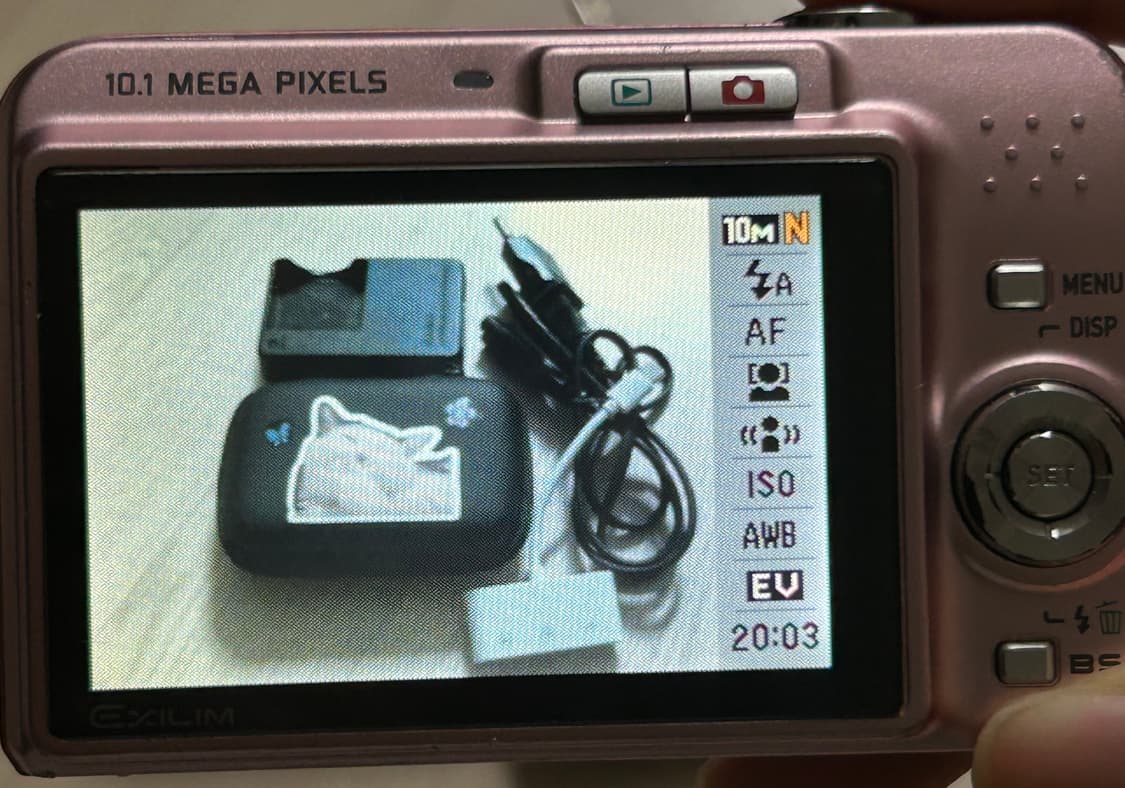 카시오 엑슬림/ exlim ex-z1080 핑크디카 상품이미지9