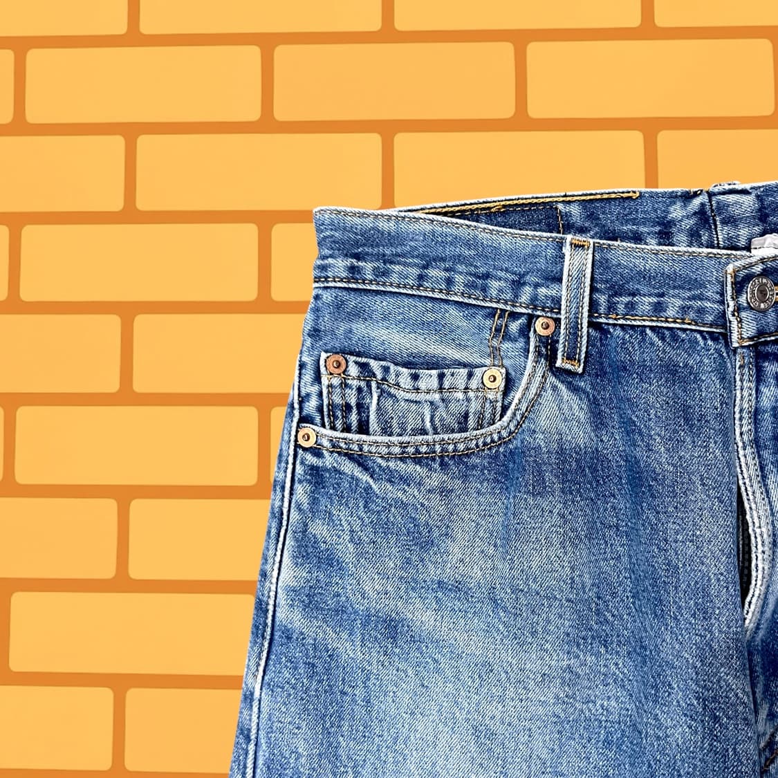 90s 리바이스 501 데님 팬츠 (33) 상품이미지6