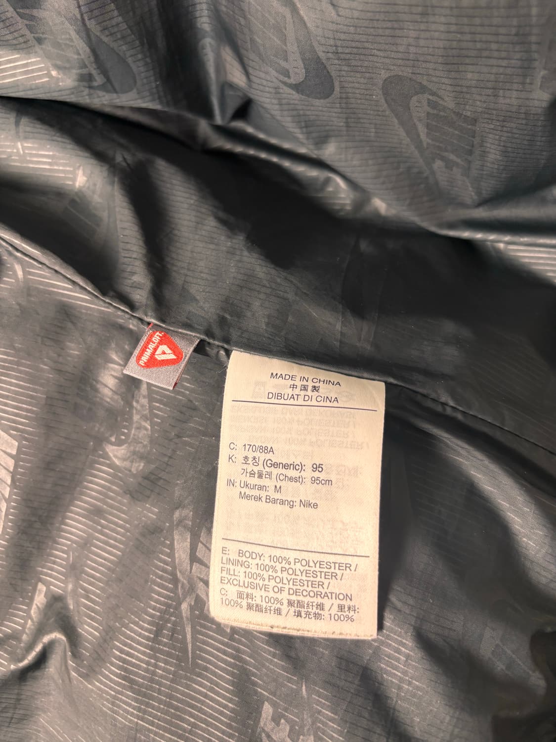 나이키 NSW 패딩 자켓 블랙 상품이미지4