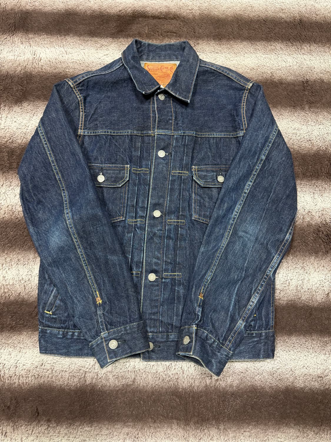 [M]슈가케인 셀비지 데님자켓 상품이미지1