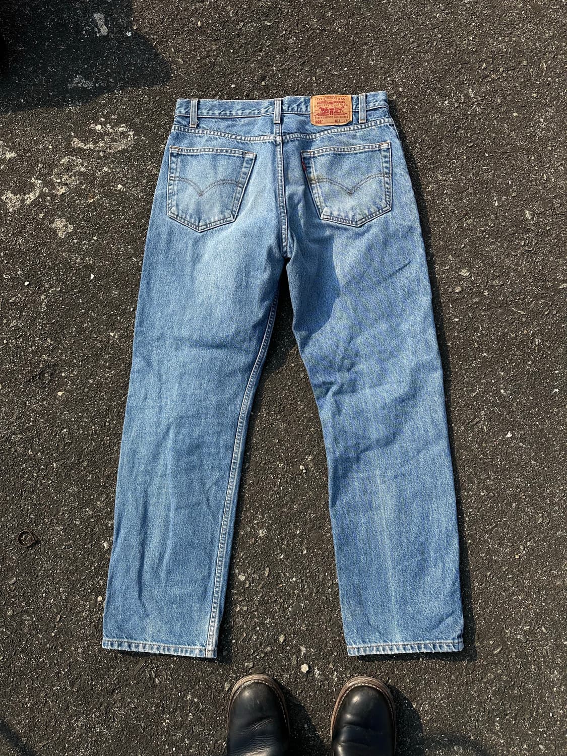 90s 미제 Levi's 505 리바이스 테이퍼드 핏 팬츠 상품이미지8