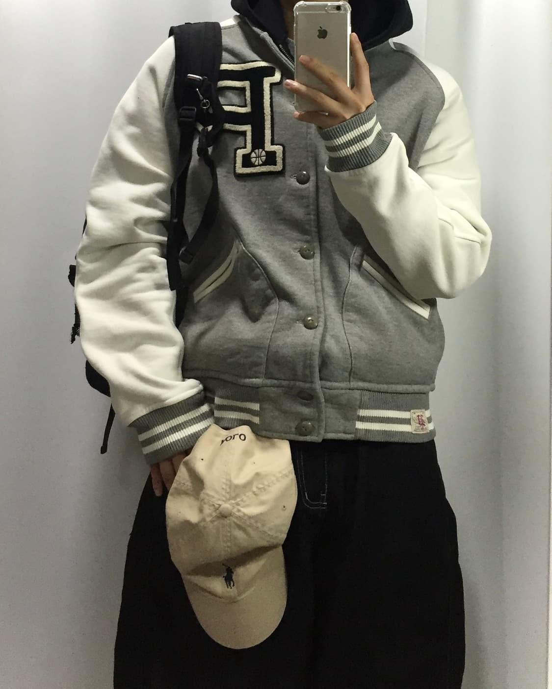 Polo 폴로 랄프로렌 레터맨 코튼 바시티 자켓 상품이미지2