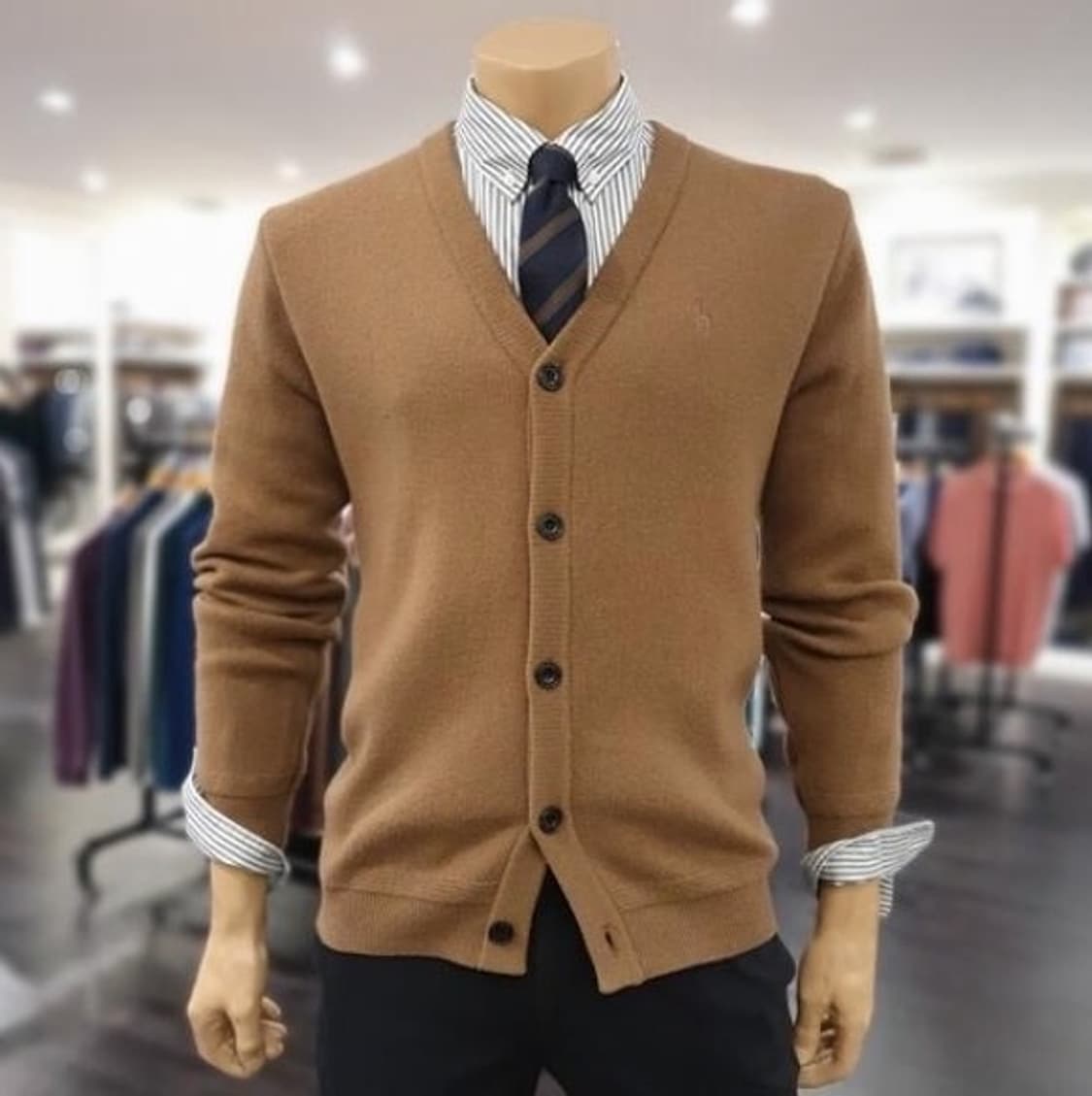 해지스 / 남성 가디건, 카멜 가디건 상품이미지10